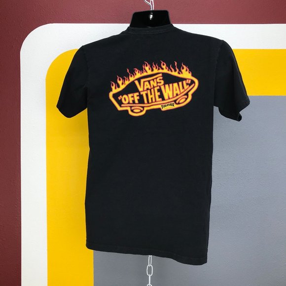 thrasher x vans shirt